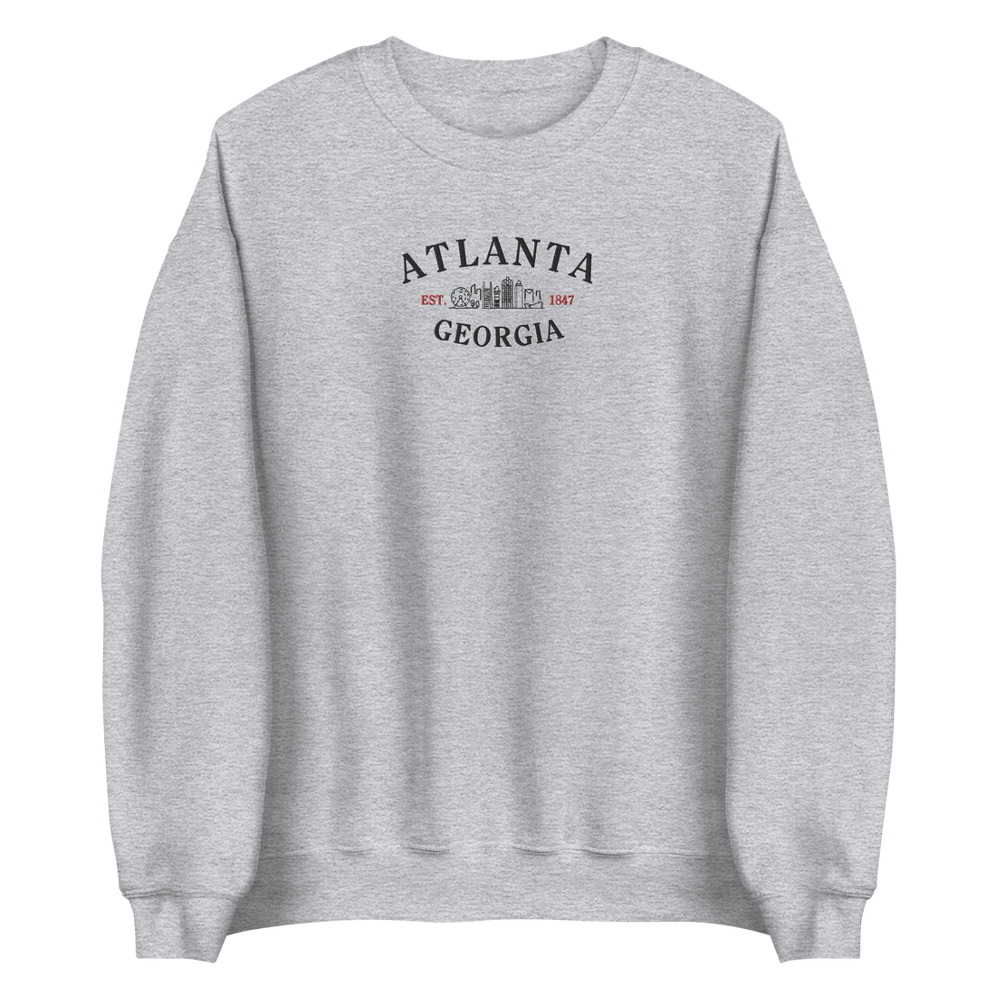 MiddleGrounds-Atlanta-apparel-and-clothing-Georgia-state-outline-sweater-urban-branded-merch