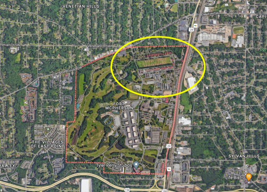 Fort McPherson's Final Phase Begins Planning