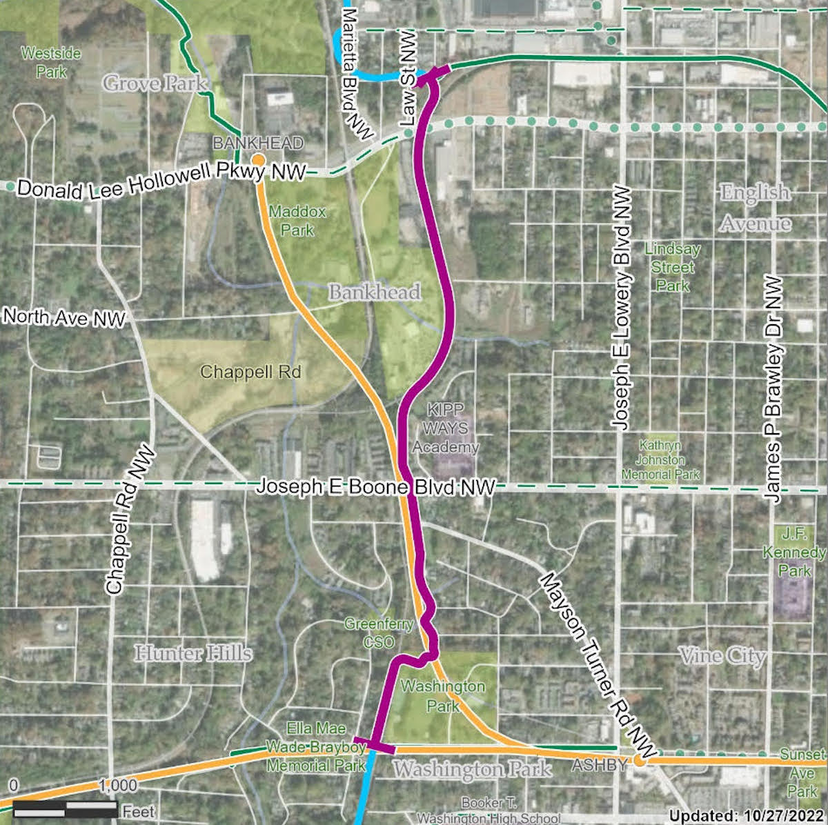 Westside Beltline Trail - Segment 4