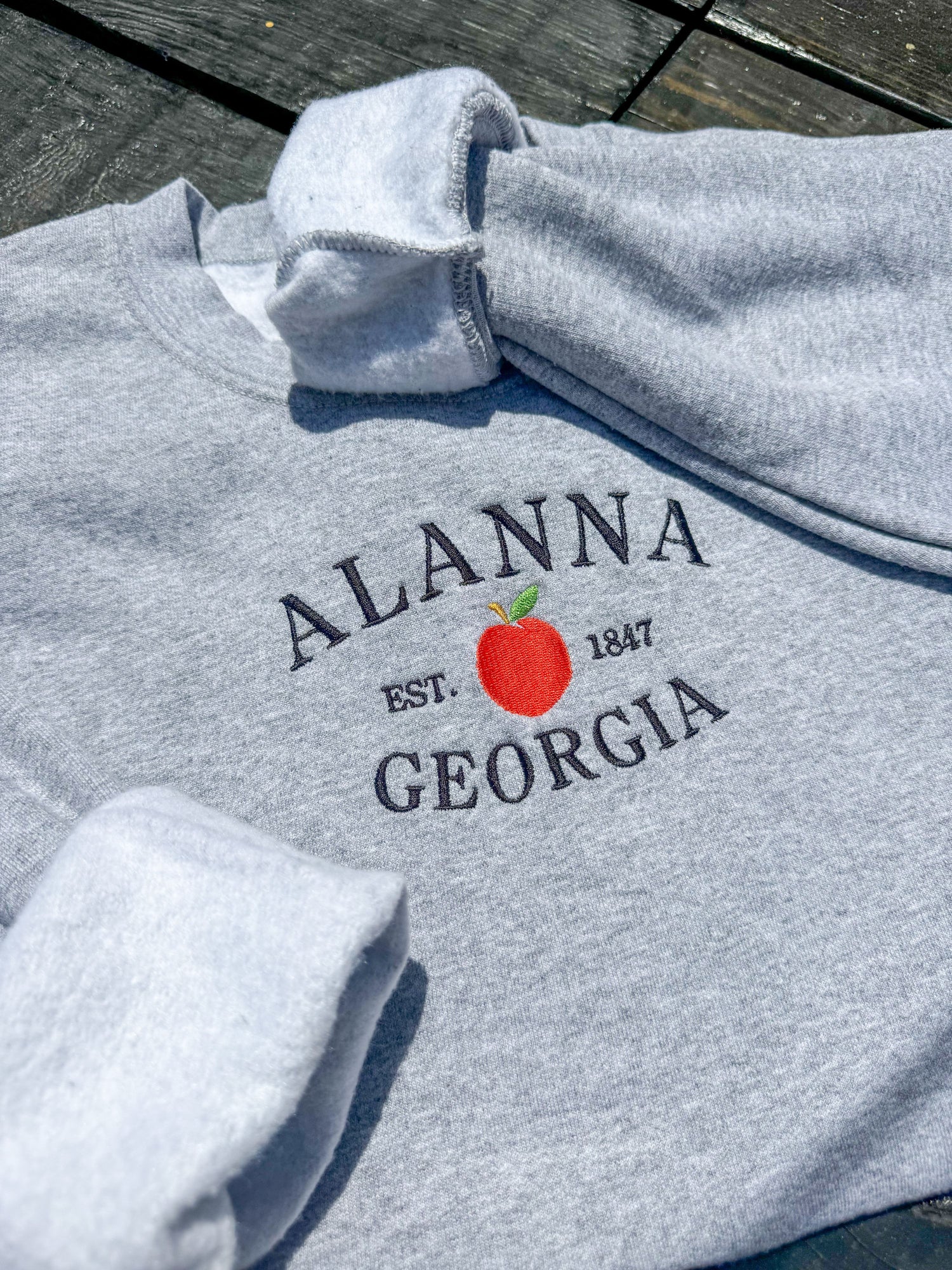 &quot;ALANNA&quot; Embroidered Sweater