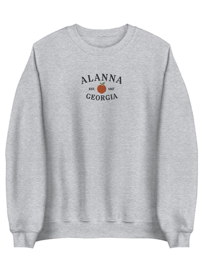 &quot;ALANNA&quot; Embroidered Sweater