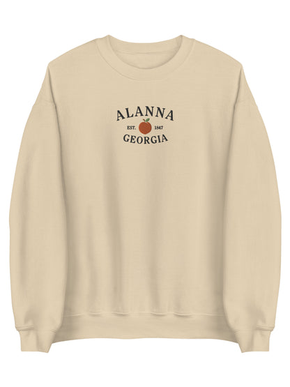 &quot;ALANNA&quot; Embroidered Sweater